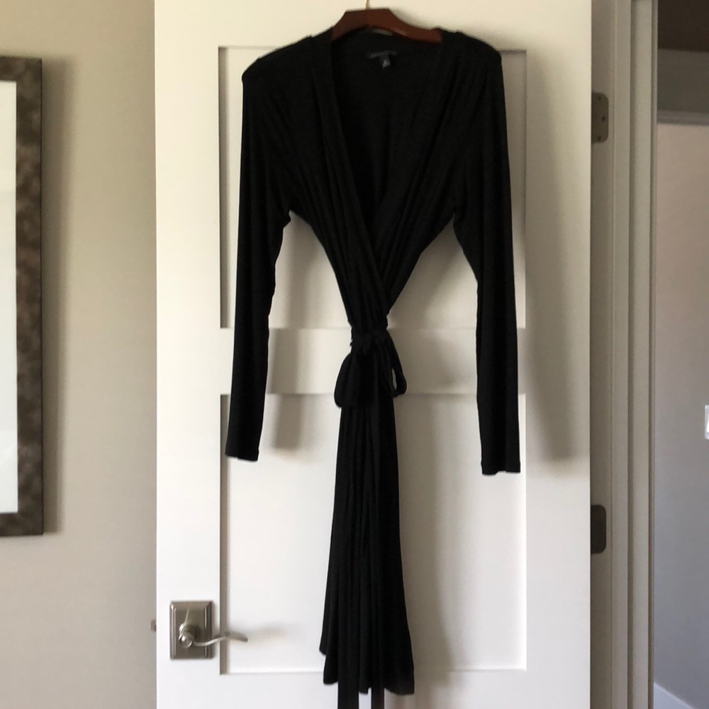 Closet Staple: Black Wrap Dress
